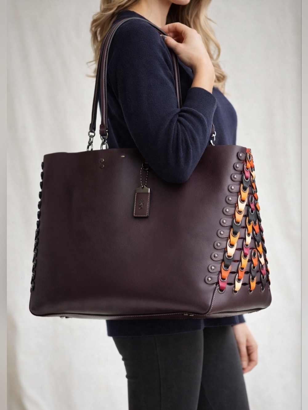 Coach Rogue Link Tote